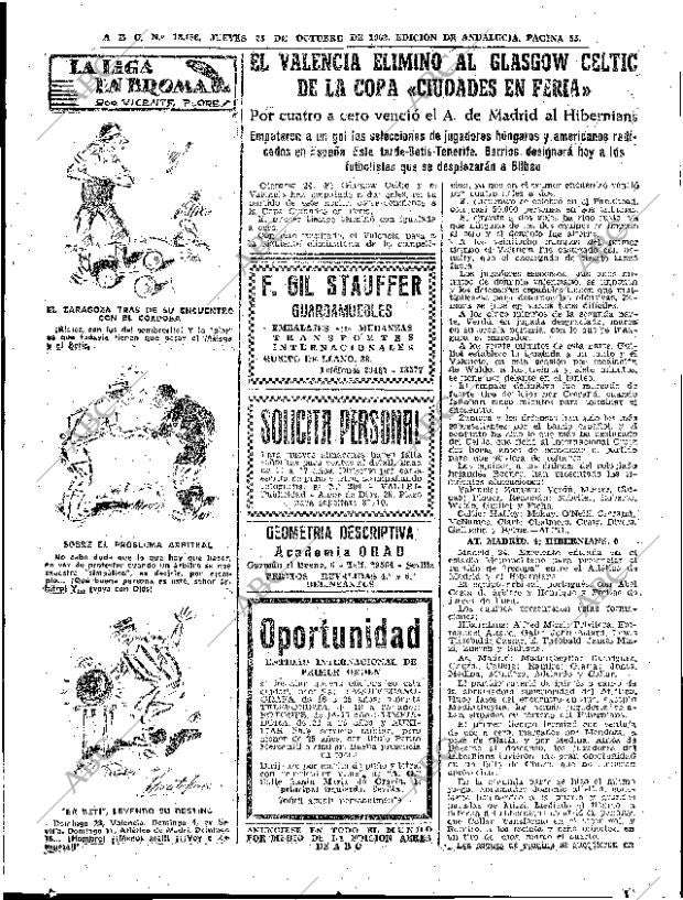 ABC SEVILLA 25-10-1962 página 55