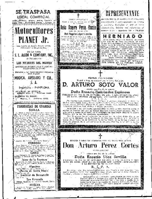 ABC SEVILLA 25-10-1962 página 62