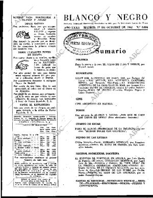 BLANCO Y NEGRO MADRID 27-10-1962 página 3