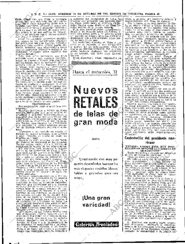 ABC SEVILLA 28-10-1962 página 48