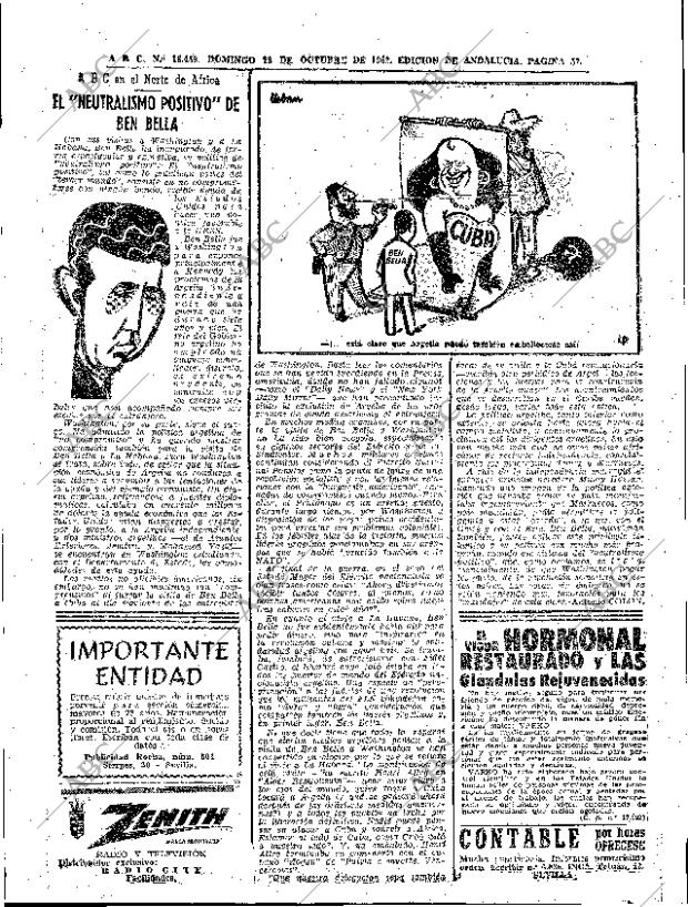 ABC SEVILLA 28-10-1962 página 57