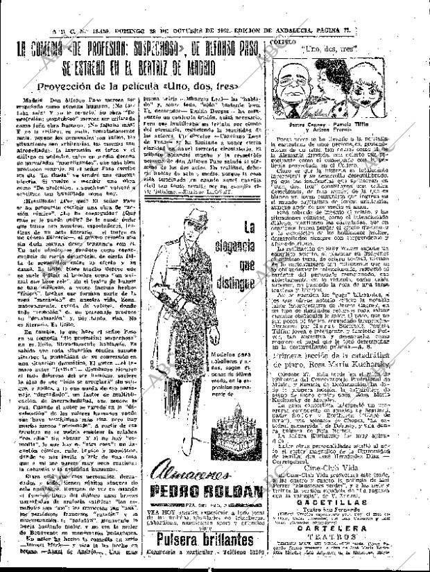 ABC SEVILLA 28-10-1962 página 77