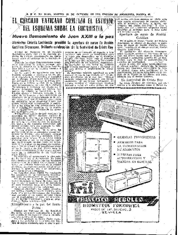 ABC SEVILLA 30-10-1962 página 39
