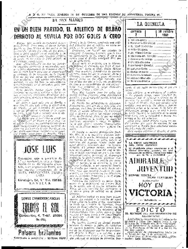 ABC SEVILLA 30-10-1962 página 53
