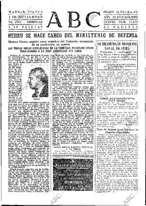 ABC MADRID 01-11-1962 página 23