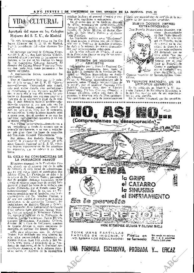 ABC MADRID 01-11-1962 página 33