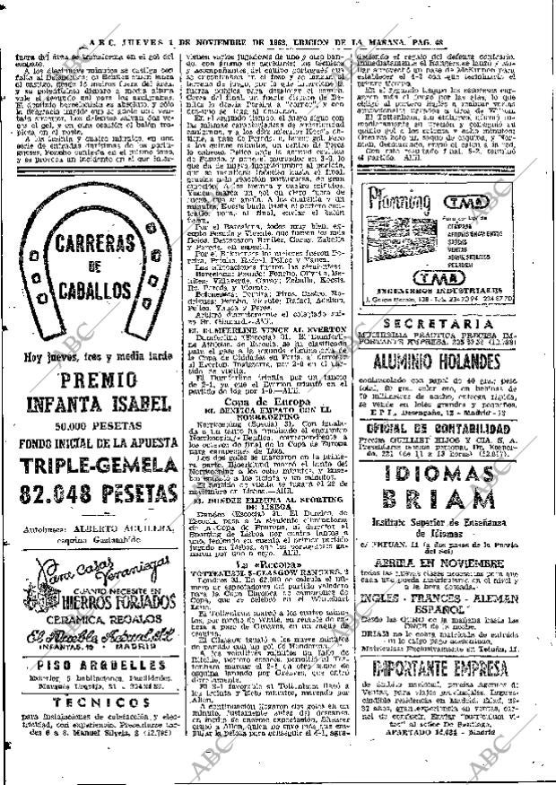 ABC MADRID 01-11-1962 página 48