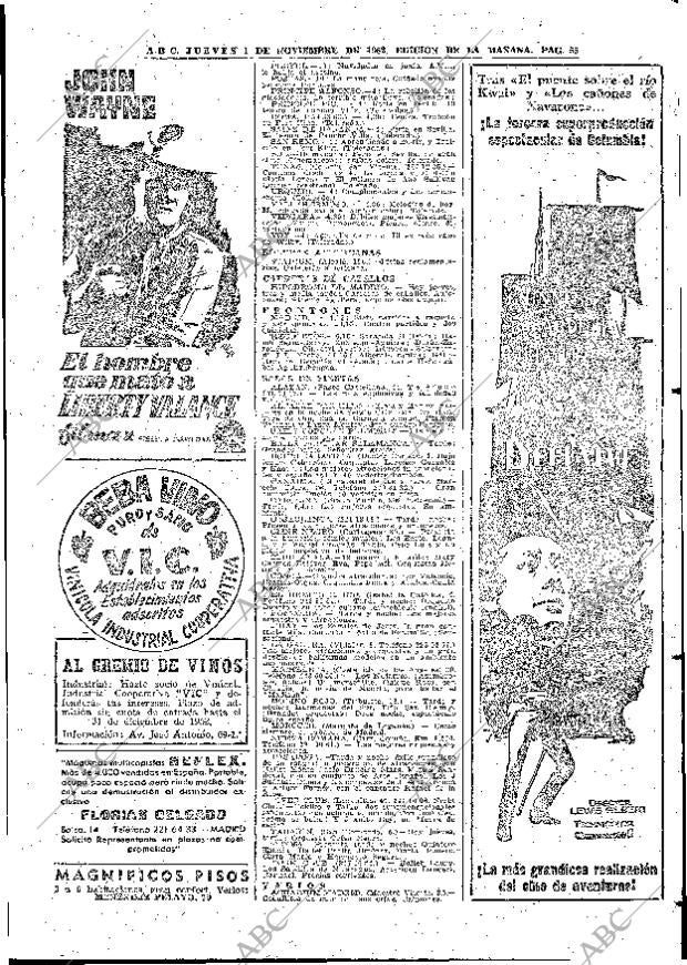 ABC MADRID 01-11-1962 página 55