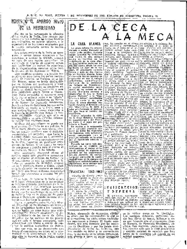 ABC SEVILLA 01-11-1962 página 18