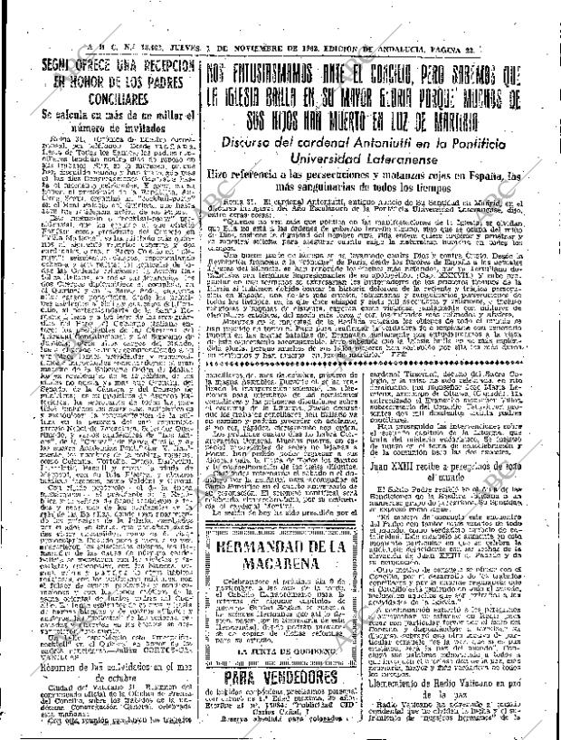 ABC SEVILLA 01-11-1962 página 23