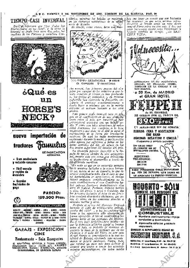 ABC MADRID 02-11-1962 página 46