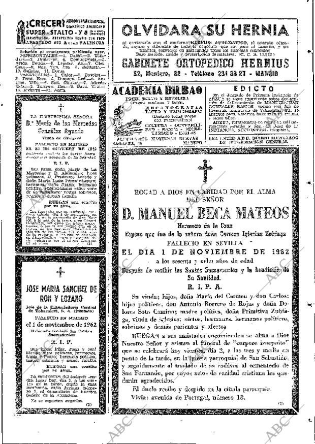 ABC MADRID 02-11-1962 página 69