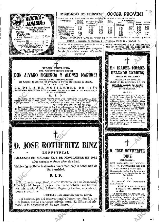 ABC MADRID 02-11-1962 página 71