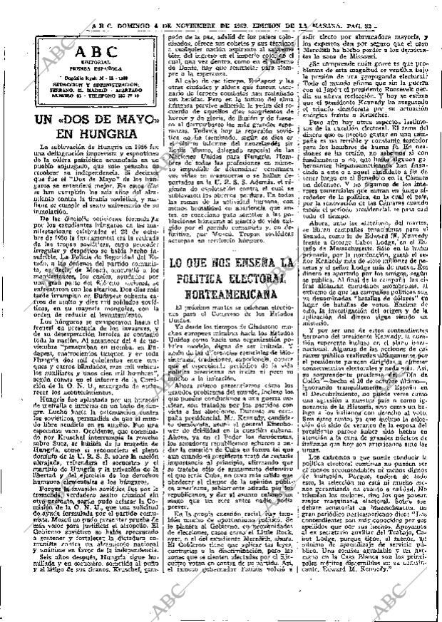 ABC MADRID 04-11-1962 página 82