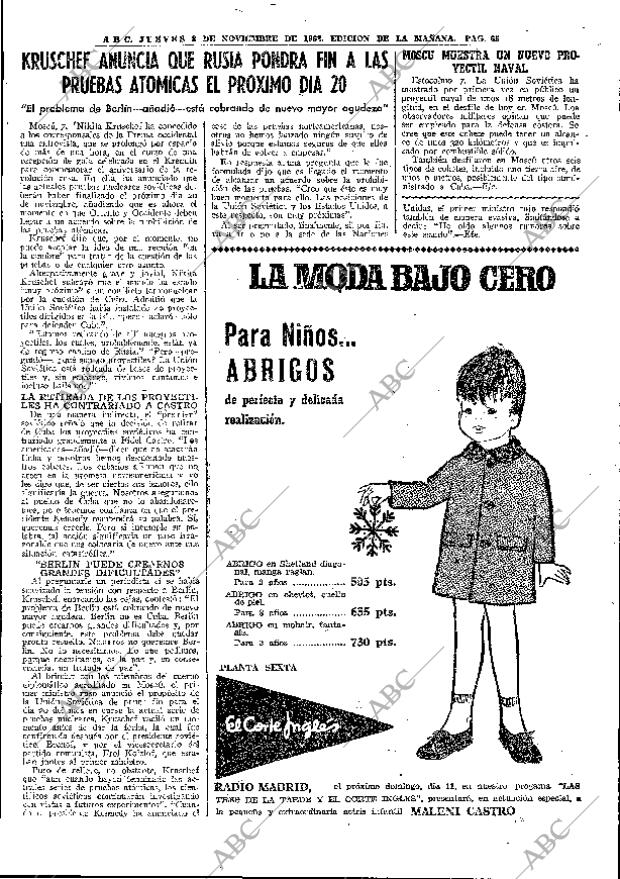 ABC MADRID 08-11-1962 página 65