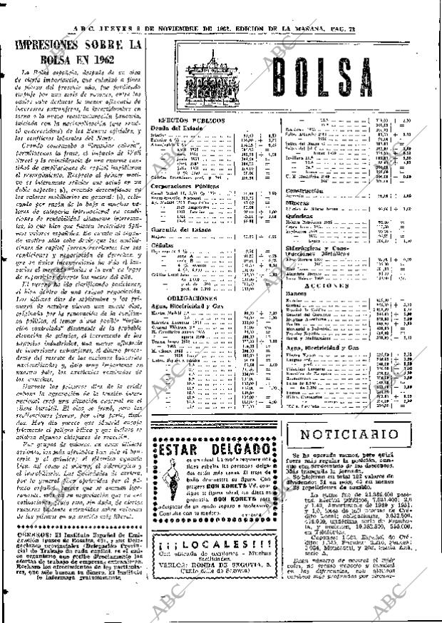 ABC MADRID 08-11-1962 página 72