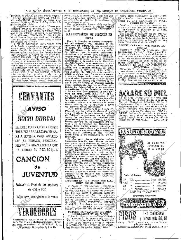 ABC SEVILLA 08-11-1962 página 40