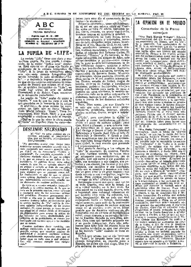 ABC MADRID 10-11-1962 página 48