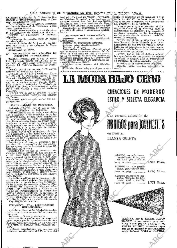 ABC MADRID 10-11-1962 página 55