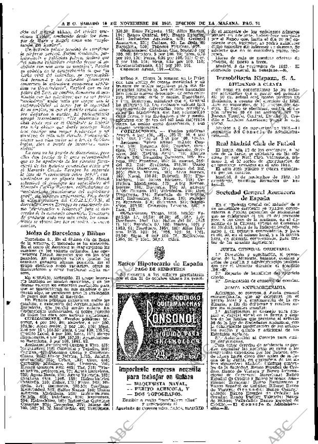 ABC MADRID 10-11-1962 página 74
