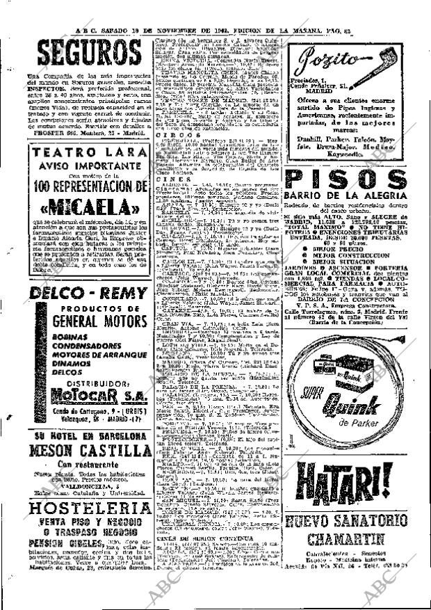 ABC MADRID 10-11-1962 página 82
