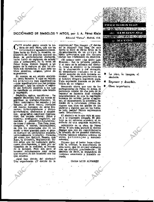 BLANCO Y NEGRO MADRID 10-11-1962 página 81