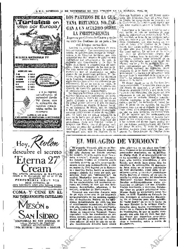 ABC MADRID 11-11-1962 página 100