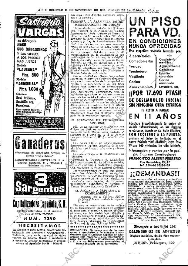 ABC MADRID 11-11-1962 página 108