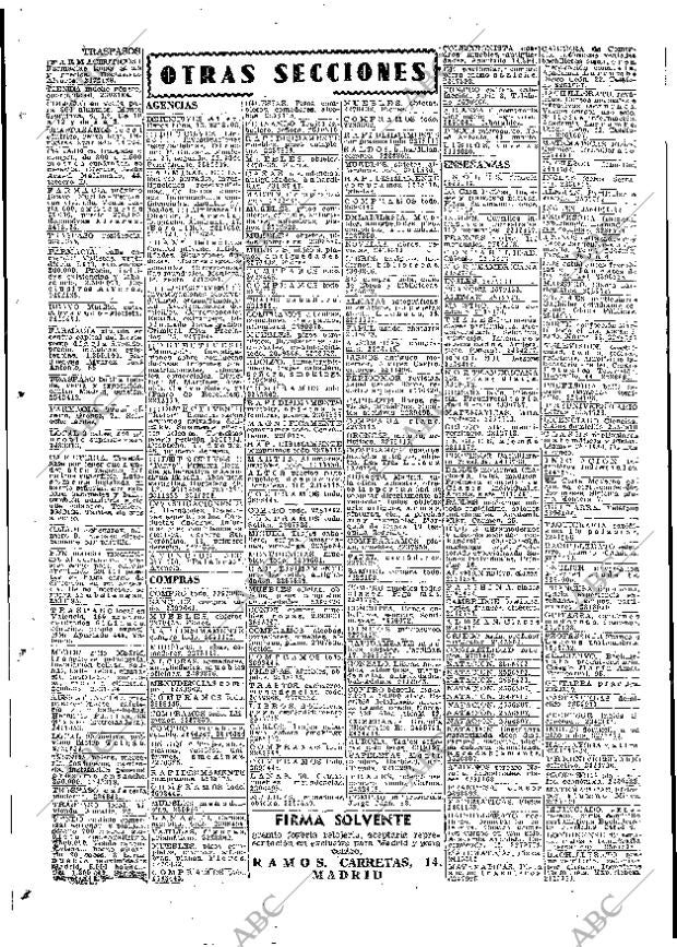ABC MADRID 11-11-1962 página 134