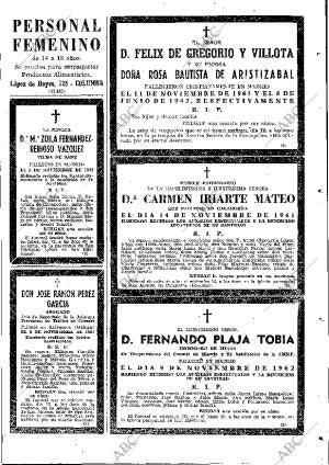 ABC MADRID 11-11-1962 página 139