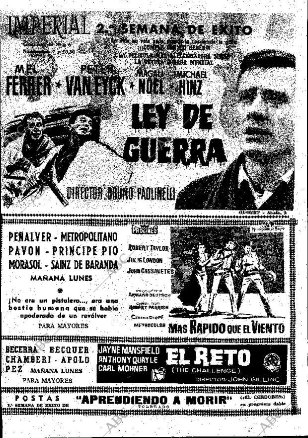 ABC MADRID 11-11-1962 página 58