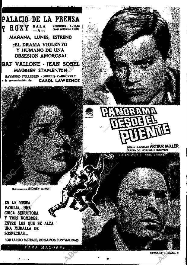 ABC MADRID 11-11-1962 página 61