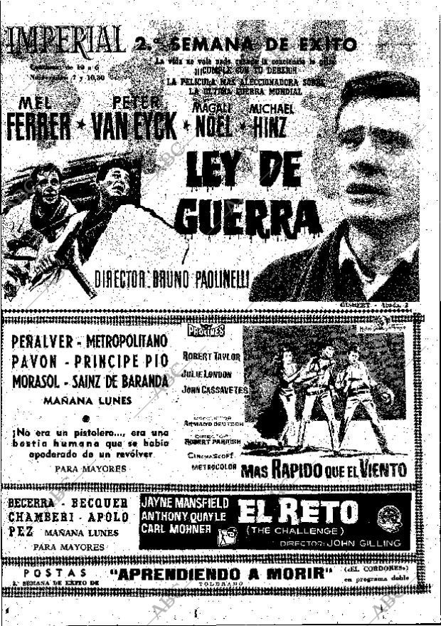 ABC MADRID 11-11-1962 página 74