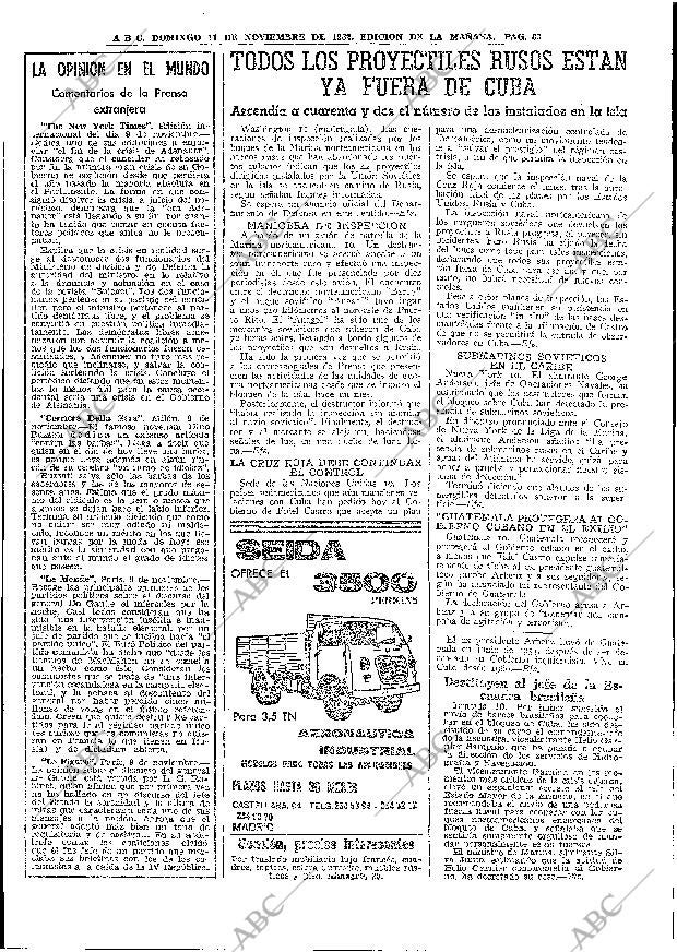 ABC MADRID 11-11-1962 página 99