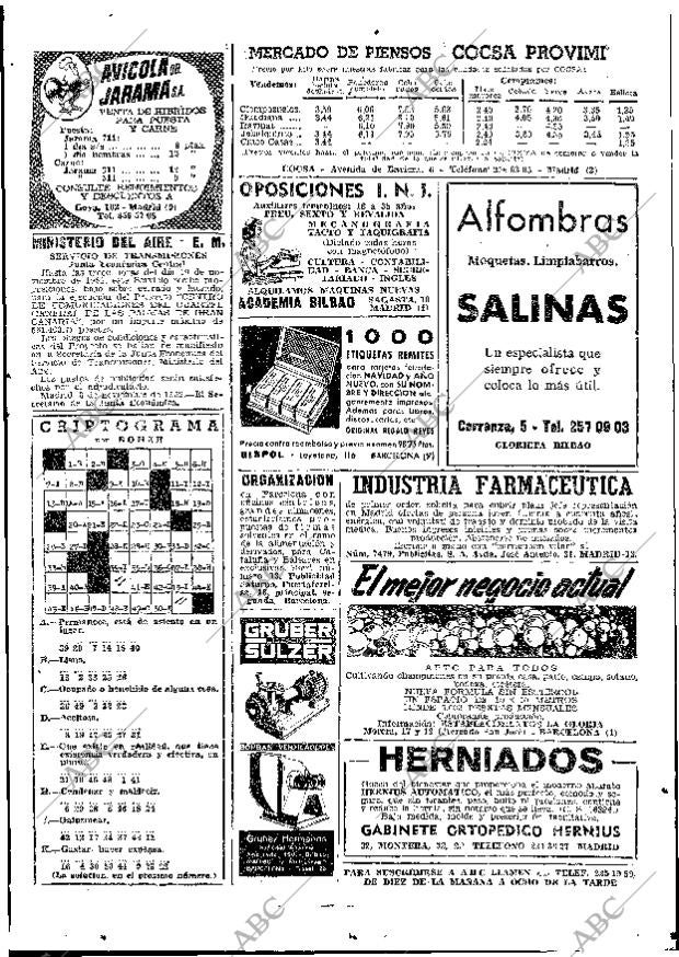 ABC MADRID 13-11-1962 página 95