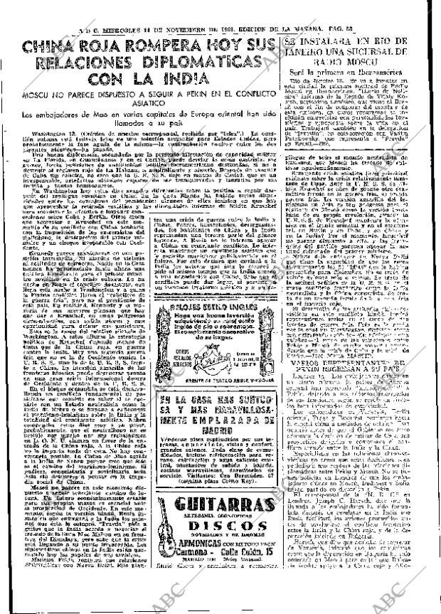 ABC MADRID 14-11-1962 página 53