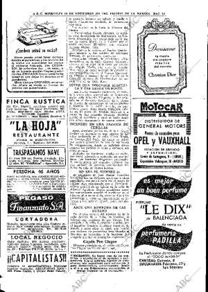 ABC MADRID 14-11-1962 página 72