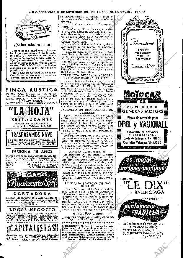 ABC MADRID 14-11-1962 página 72
