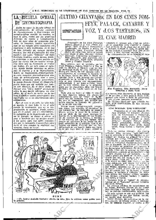 ABC MADRID 14-11-1962 página 79