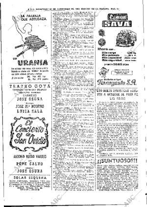 ABC MADRID 14-11-1962 página 83