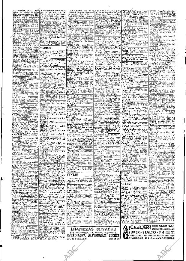 ABC MADRID 14-11-1962 página 90