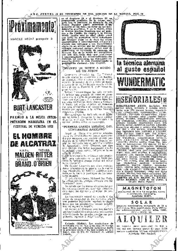 ABC MADRID 15-11-1962 página 66