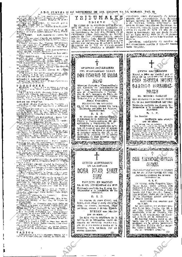 ABC MADRID 15-11-1962 página 85