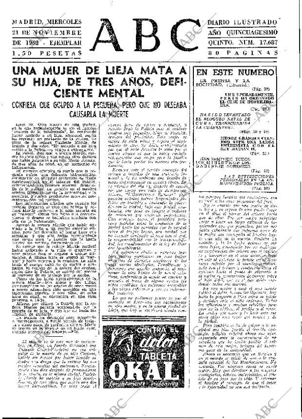 ABC MADRID 21-11-1962 página 31