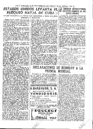 ABC MADRID 21-11-1962 página 39