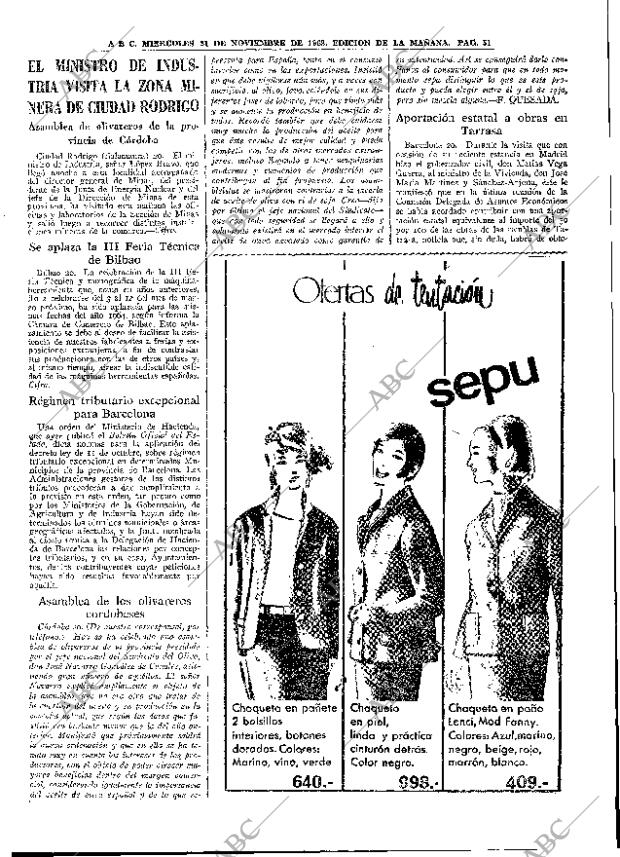 ABC MADRID 21-11-1962 página 51