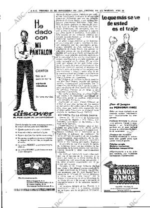 ABC MADRID 23-11-1962 página 58