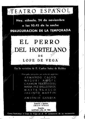 ABC MADRID 24-11-1962 página 19