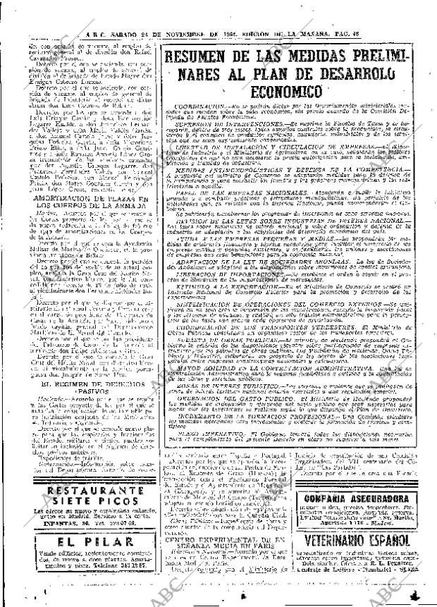 ABC MADRID 24-11-1962 página 48