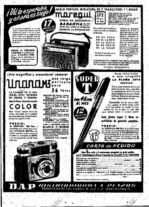 ABC MADRID 25-11-1962 página 42